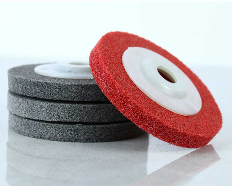 Non Woven Polishing wheel  Disc 4inch 4.5inch   Linyi Dapeng for metal SS polishing